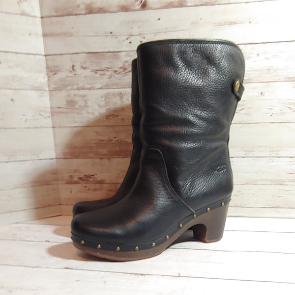 UGG Cora Lynn fold over clog boots - Picture 1 of 12